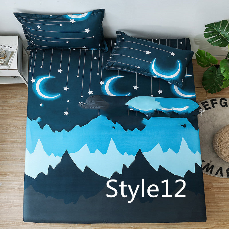 Cartoon Print Fitted Sheet & Pillowcase | Multiple Sizes & Designs