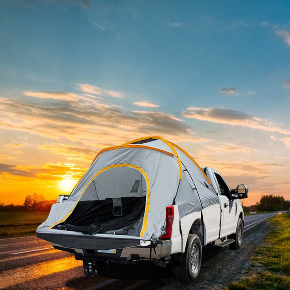 Car Boot Tailgate Shelter Tent – 4-Season 2 or 3 Person Outdoor Camping Tent Grey