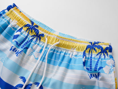 Men's Printed Beach Shorts