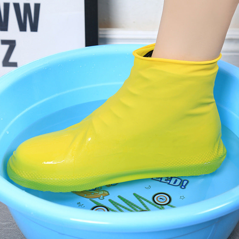 Silicone Waterproof Shoe Covers – Unisex Rain Boot Overshoes