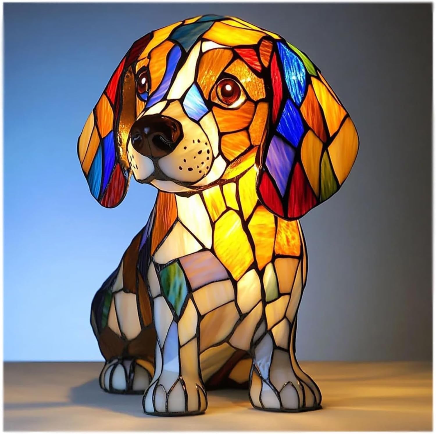 Animal Resin Night Light | Dog, Cat & Owl Designs