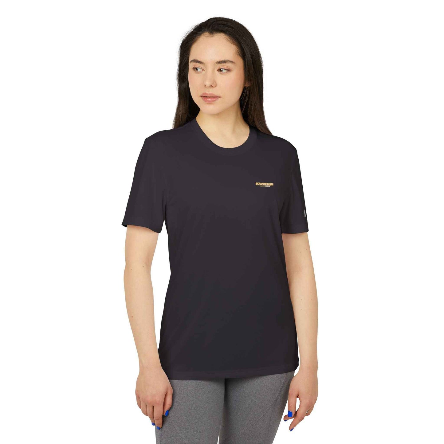 Adidas Sport T-Shirt – Minimal Logo Athletic Tee with UPF 50+