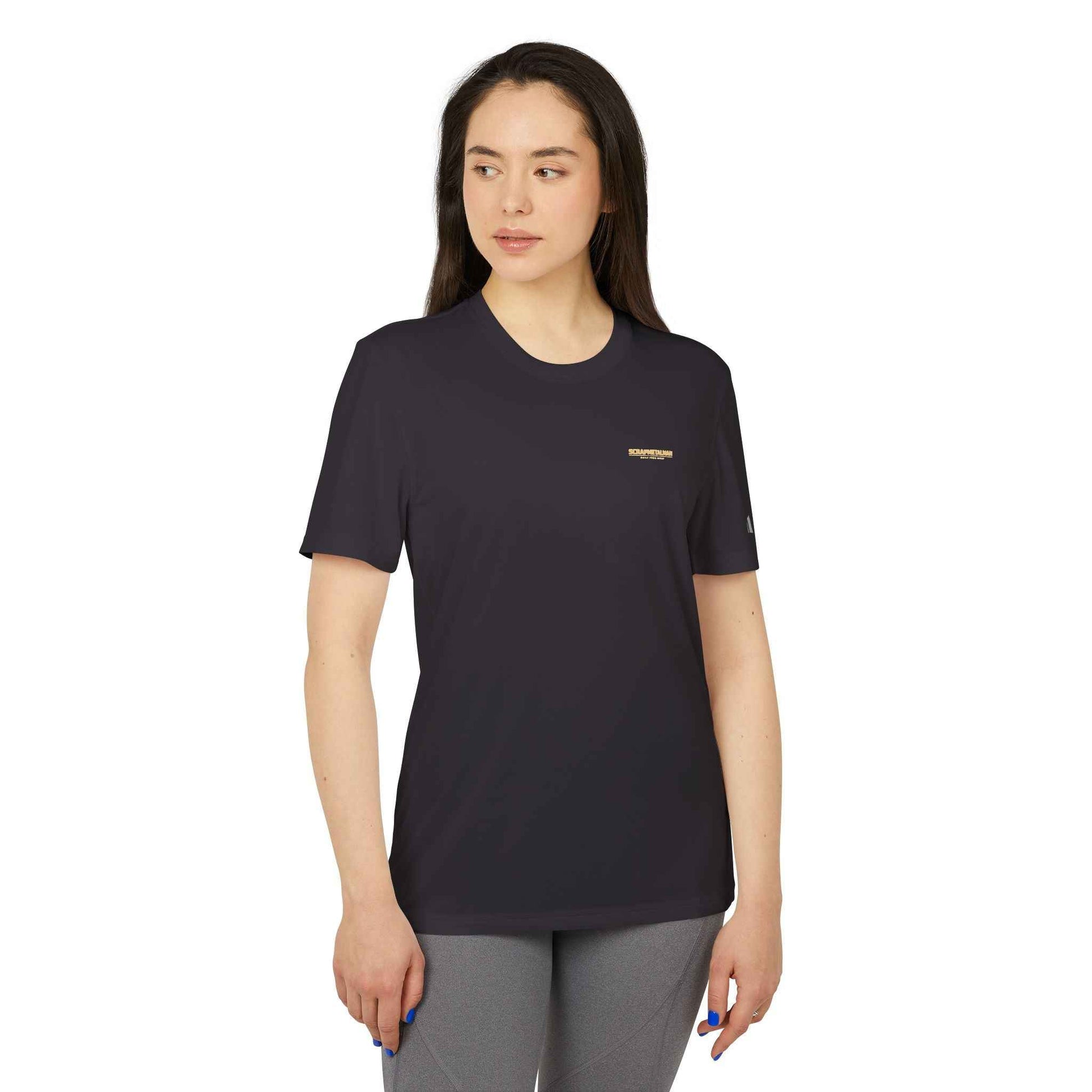 Adidas Sport T-Shirt – Minimal Logo Athletic Tee with UPF 50+
