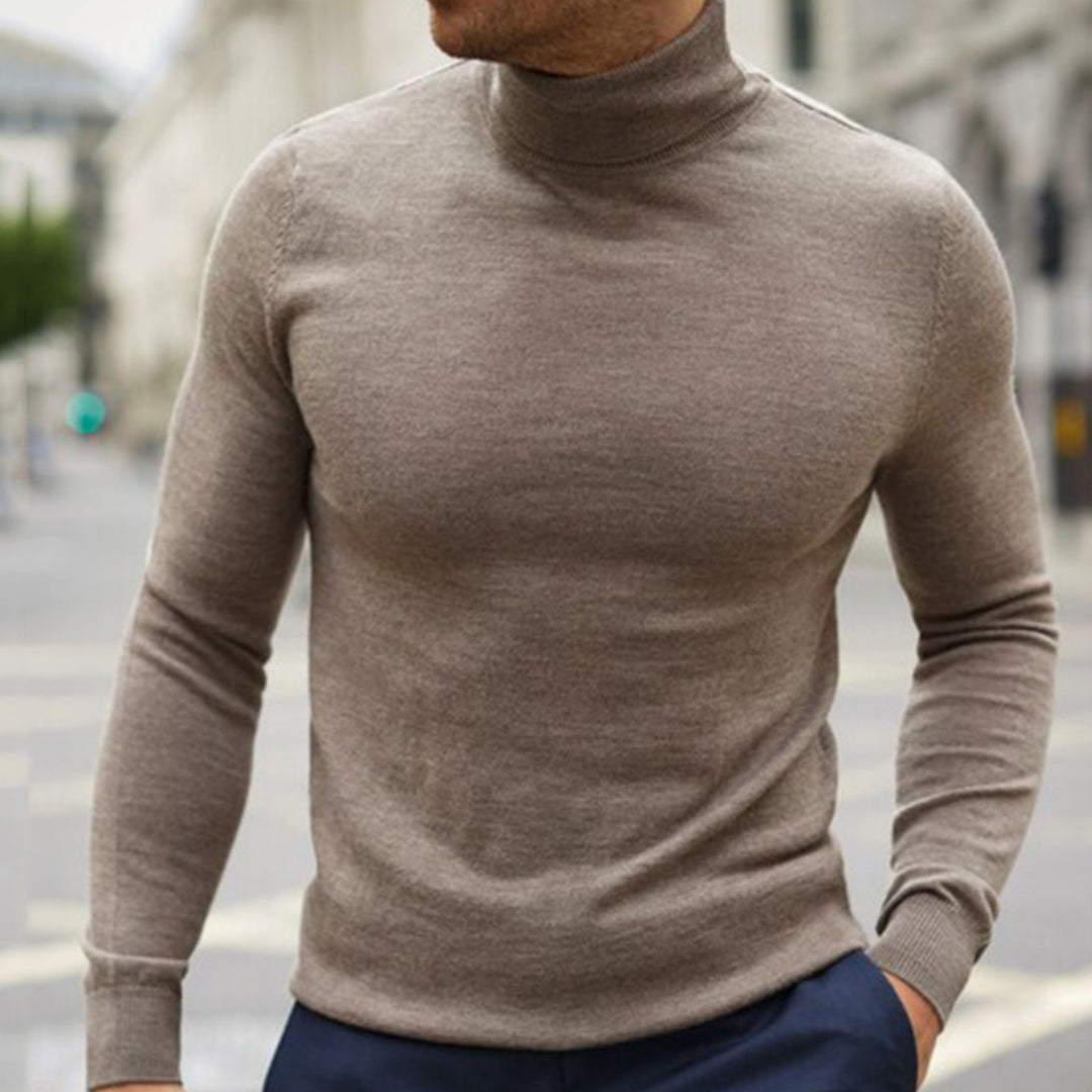 Men's Slim Fit Pullover Knit Sweater | Casual Everyday Style