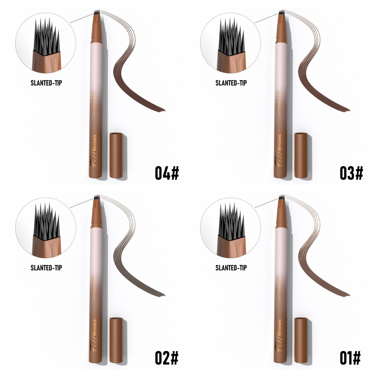 Waterproof Eyebrow Pencil | Micro-Brush Tip