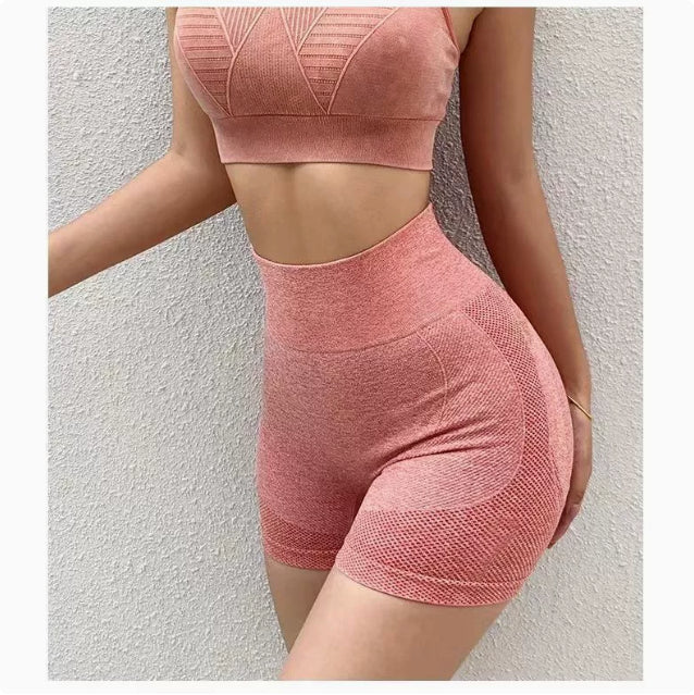 Women's Butt Lifting Seamless Gym Shorts