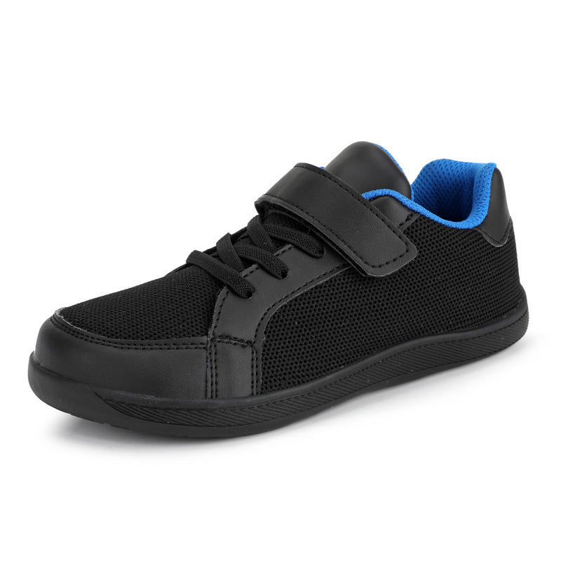 Children's Velcro Wide Toe Trainers | Lightweight Kids Shoes