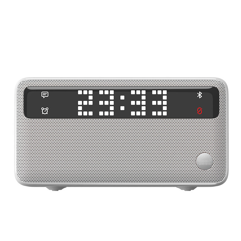 Robot Bluetooth Speaker with Smart Clock Display