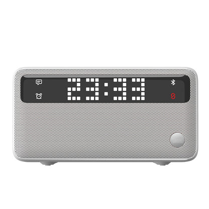 Robot Bluetooth Speaker with Smart Clock Display