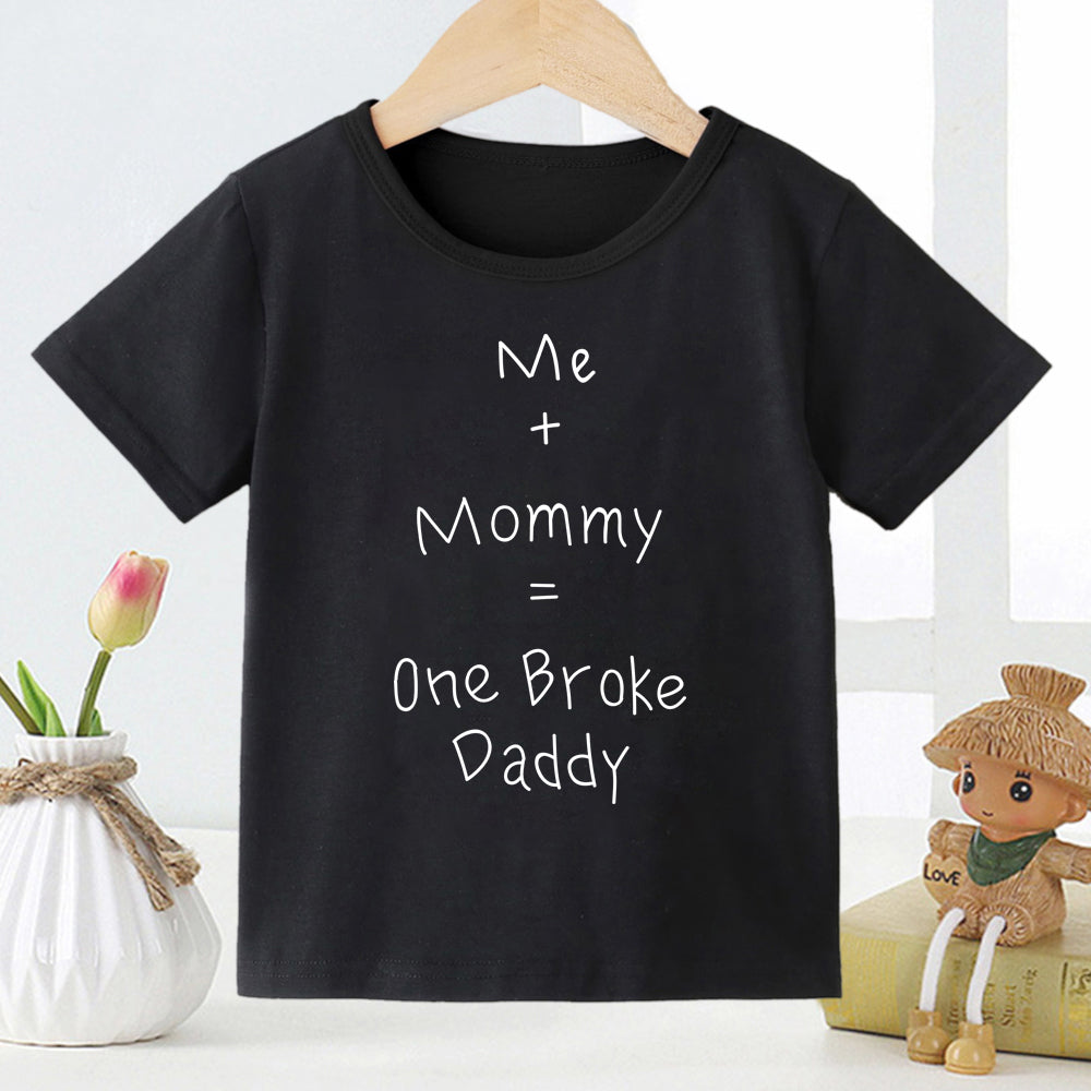 Kids Cartoon Print Modal Short Sleeve T-Shirt – Street Style