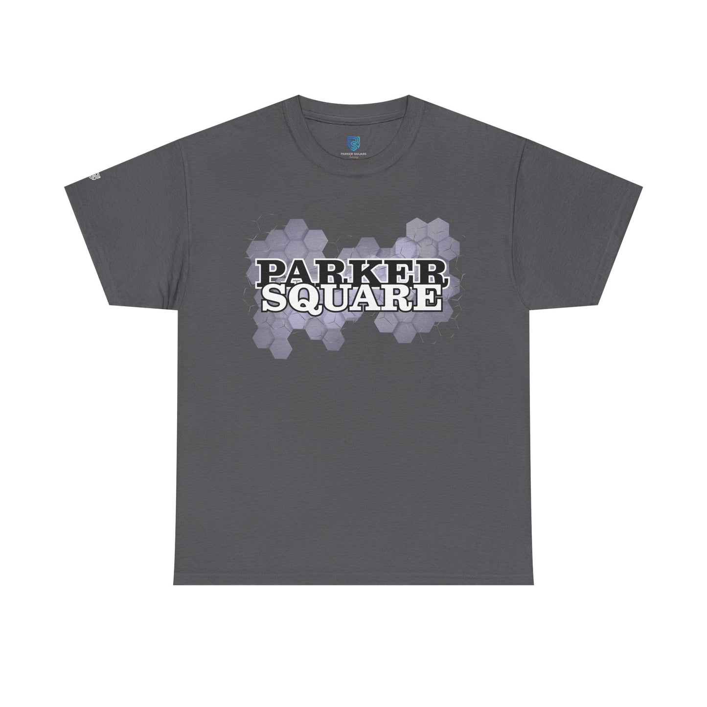 Parker Square T‑Shirt — Retro Campus Logo Tee