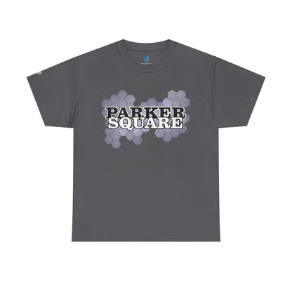 Parker Square T‑Shirt — Retro Campus Logo Tee