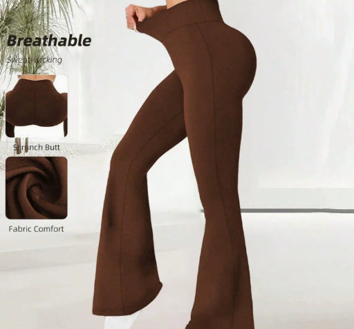 Women's Wide Leg Casual Trousers