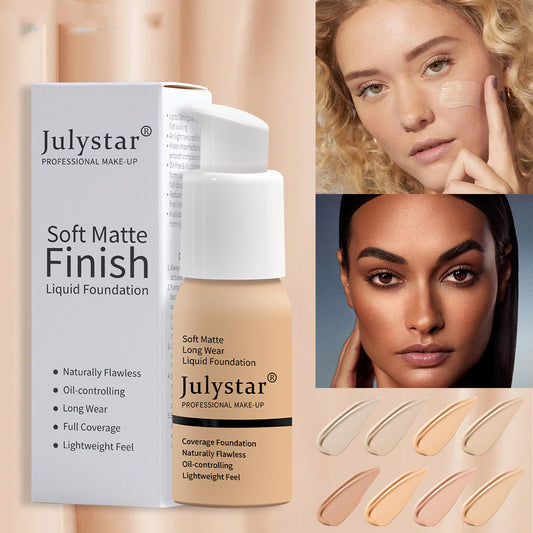 Full Coverage Liquid Foundation – Waterproof Concealer 30ml
