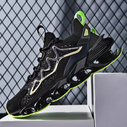 Men's High-Top Basketball Trainers – Colour-Block