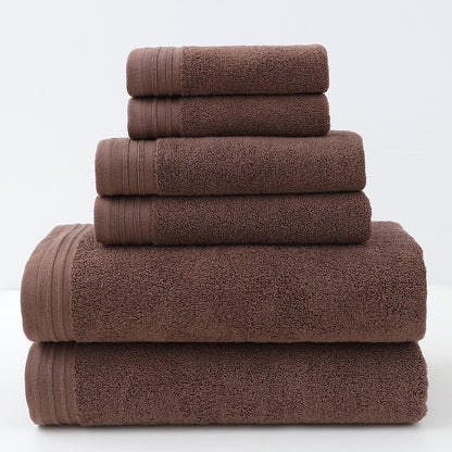 6-Piece 100% Cotton Bath Towel Set | Soft & Absorbent