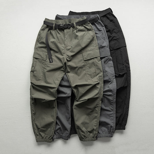 Men's Straight-Leg Smart-Casual Trousers | Army Green, Grey & Black | M-3XL