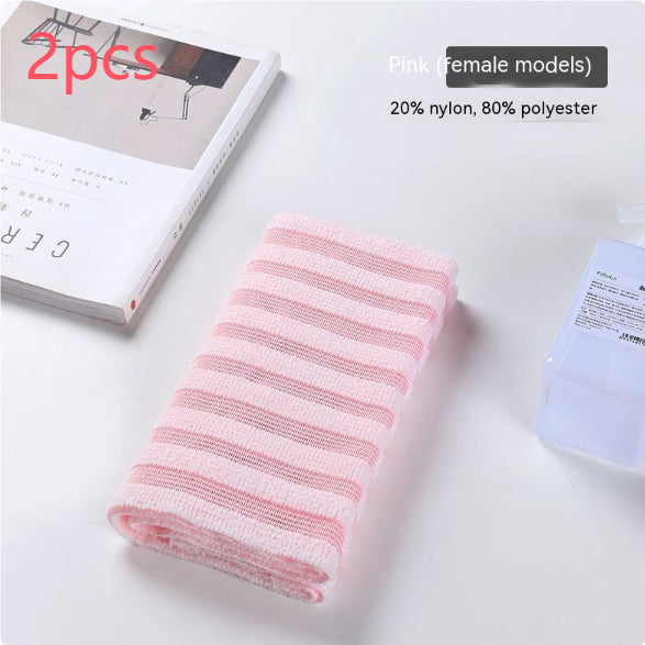 Bamboo Fibre Shower Towels | Striped & Grid Designs