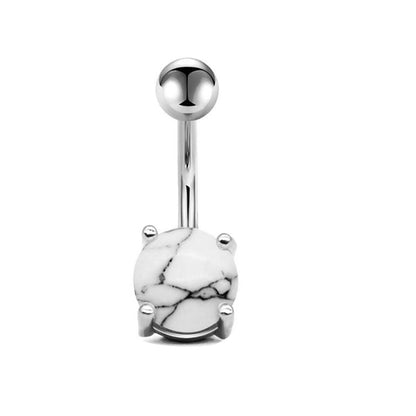 Stainless Steel Navel Stud – Belly Button Piercing Jewellery, 30 Styles