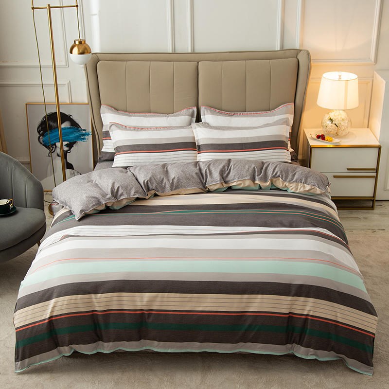 Printed Cotton Duvet Cover | Single, Double & King Sizes