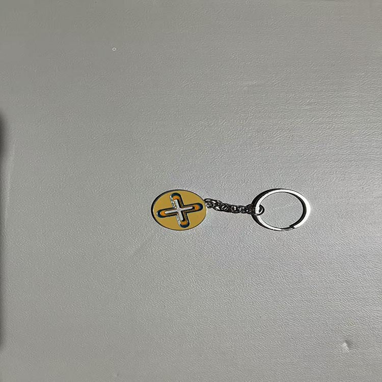 Colourful Zinc Alloy Pendant Keychain | Fashion Keyring
