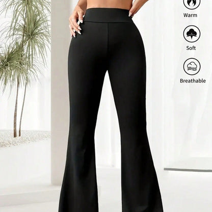 Women's Wide Leg Casual Trousers