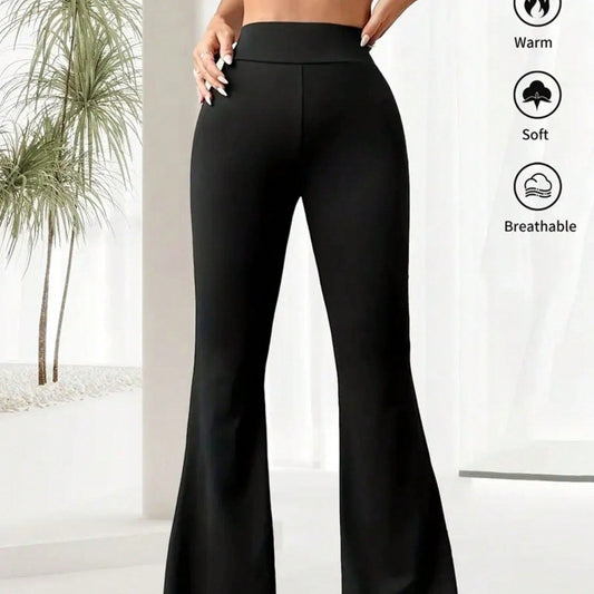 Women's Wide Leg Casual Trousers