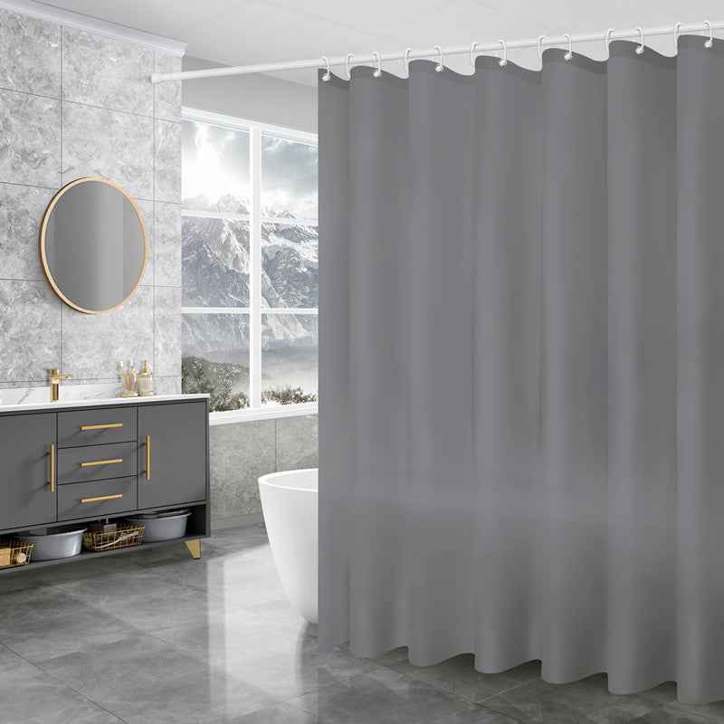 PEVA Shower Curtain – Waterproof Geometric & Printed Bathroom Curtain
