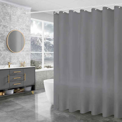 PEVA Shower Curtain – Waterproof Geometric & Printed Bathroom Curtain
