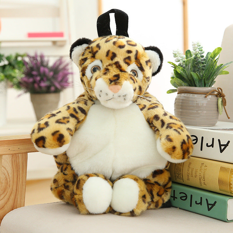 Kids' Plush Animal Backpack – 40cm Stuffed Cartoon Bag, 8 Designs