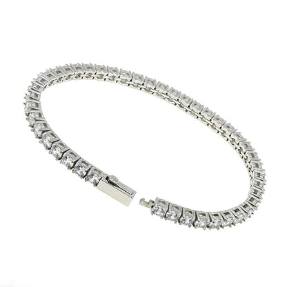 Stainless Steel 316 Tennis Chain Inlaid With Zircon