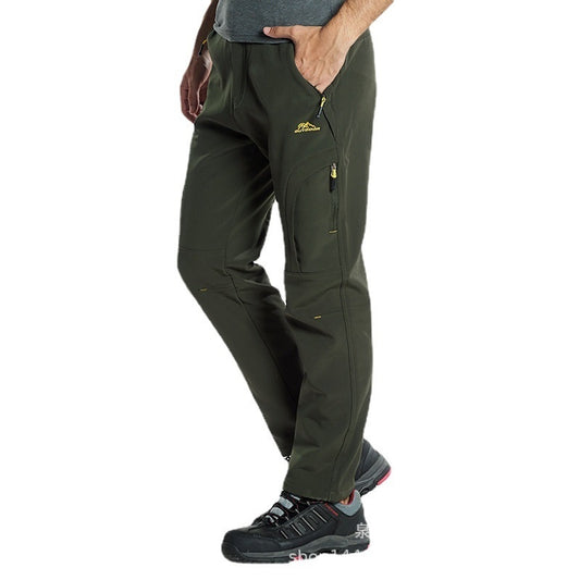 Waterproof Fleece-Lined Outdoor Trousers | Hiking & Climbing Pants