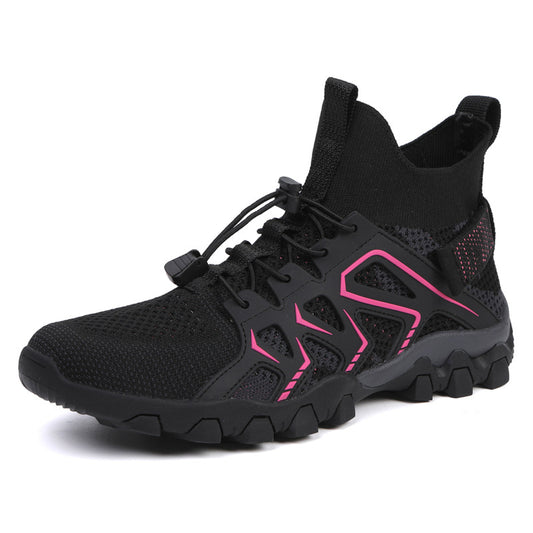 Unisex Outdoor Hiking Shoes - Breathable Rubber Sole Trail Trainers