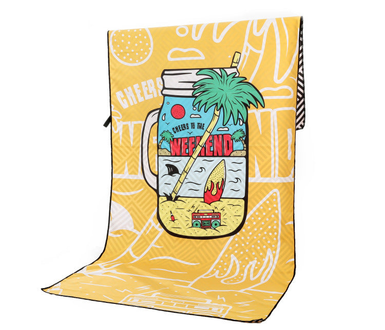 Microfibre Beach & Sports Towel 175x75cm | Quick-Dry