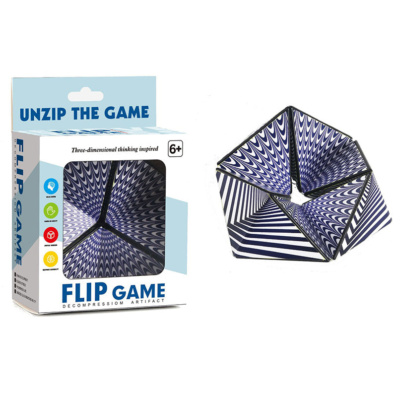 Infinite Flip Magnetic Puzzle Cube – Decompression Fidget Toy