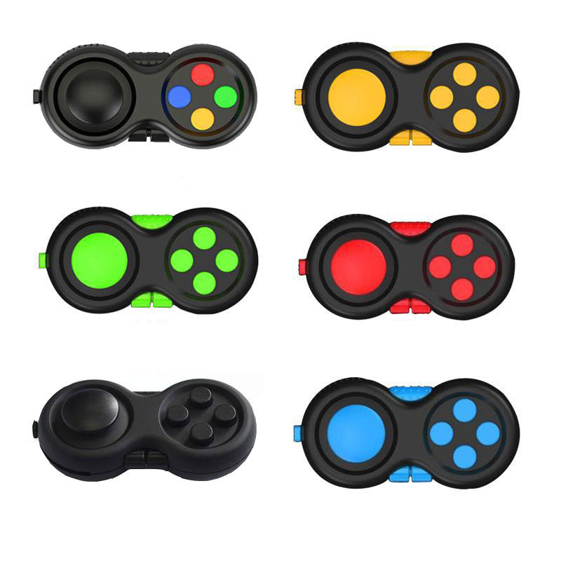 Decompression Handle Button Cube – Multi-Skill Fidget Toy
