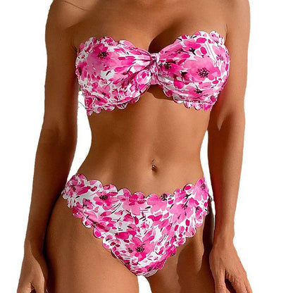 Women's Printed Two-Piece Bikini Set | 5 Colours | Sizes S–XL
