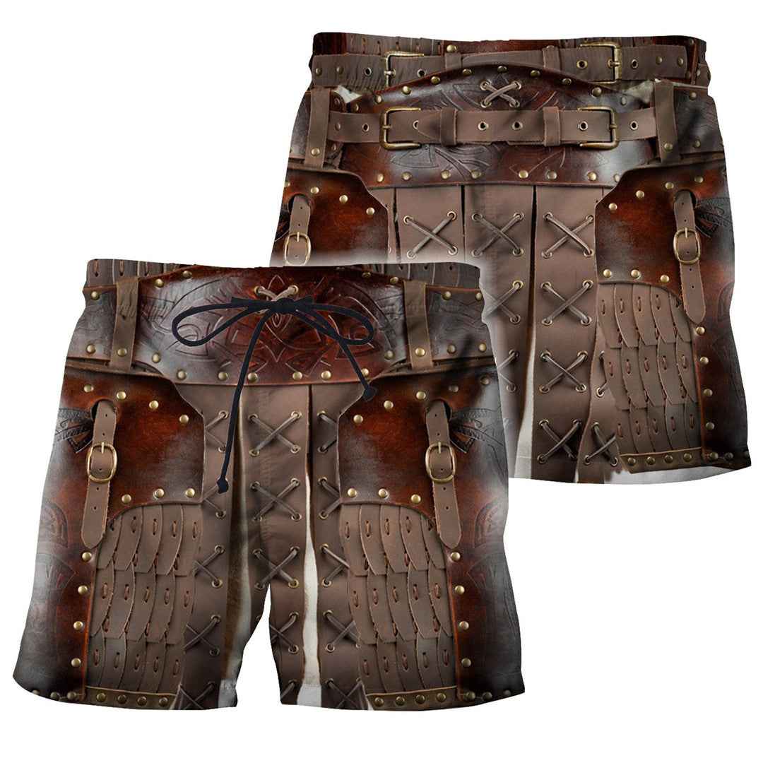 Men’s Casual Summer Beach Shorts – Lightweight Stretch Printed Shorts