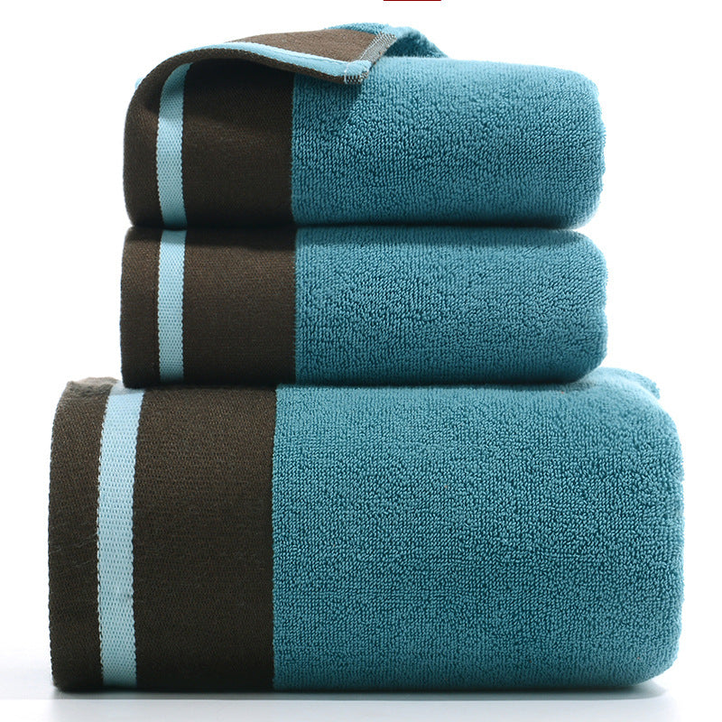 Pure Cotton Towel Set | 3-Piece Bath & Hand Towel Bundle