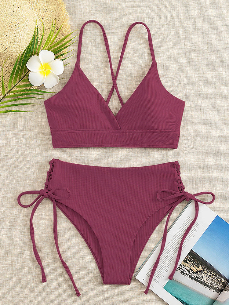 Women's Split Bikini Set – Two-Piece Swimsuit | 13 Colours