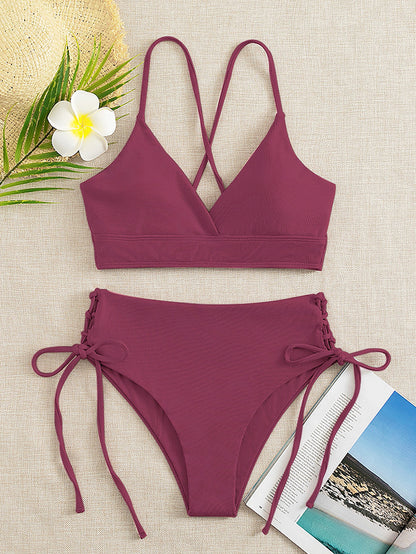 Women's Split Bikini Set – Two-Piece Swimsuit | 13 Colours