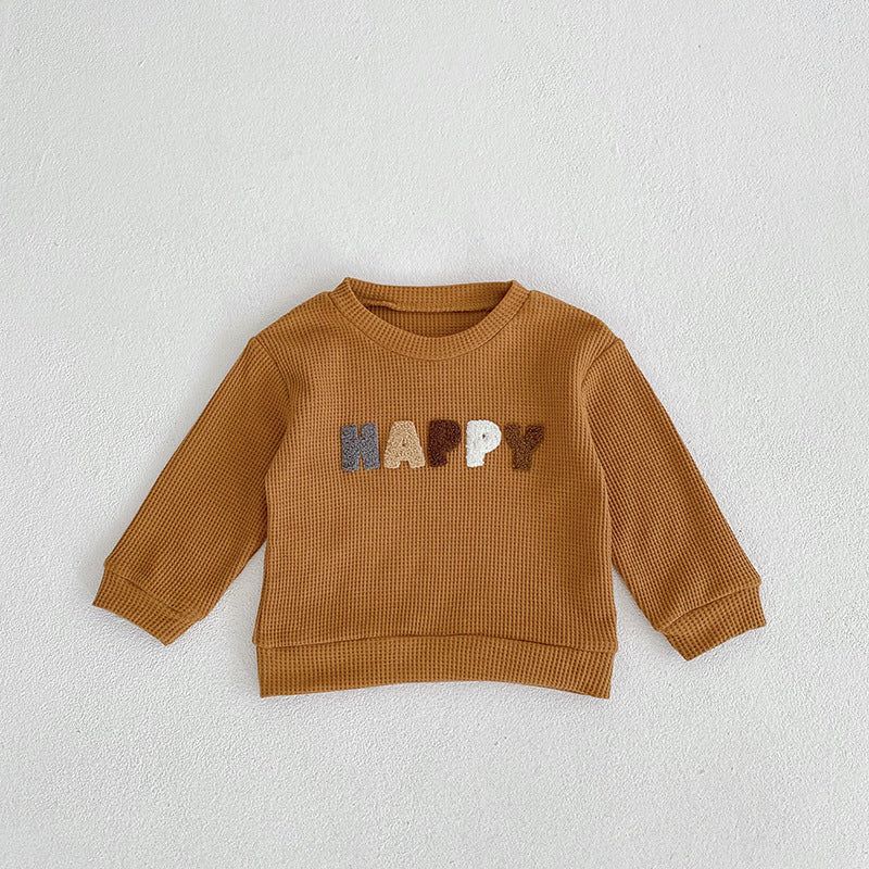 Children's Cartoon Print Cotton Sweatshirt | Baby & Toddler Round Neck Top
