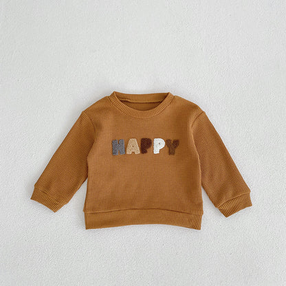 Children's Cartoon Print Cotton Sweatshirt | Baby & Toddler Round Neck Top