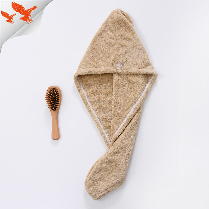 Coral Fleece Hair Drying Cap | Quick-Dry & Soft | Pack of 1, 2, 3 or 4