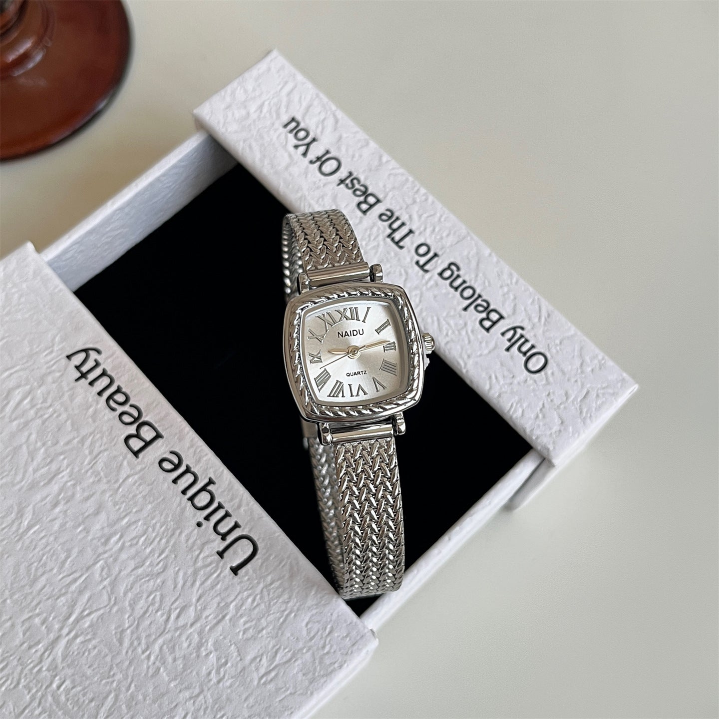 Women's Roman Numeral Square Watch | Alloy Case | 5 Colours