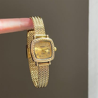 Women's Roman Numeral Square Watch | Alloy Case | 5 Colours