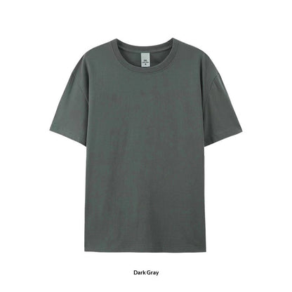 Unisex Drop Shoulder Cotton T-Shirt | XS–6XL
