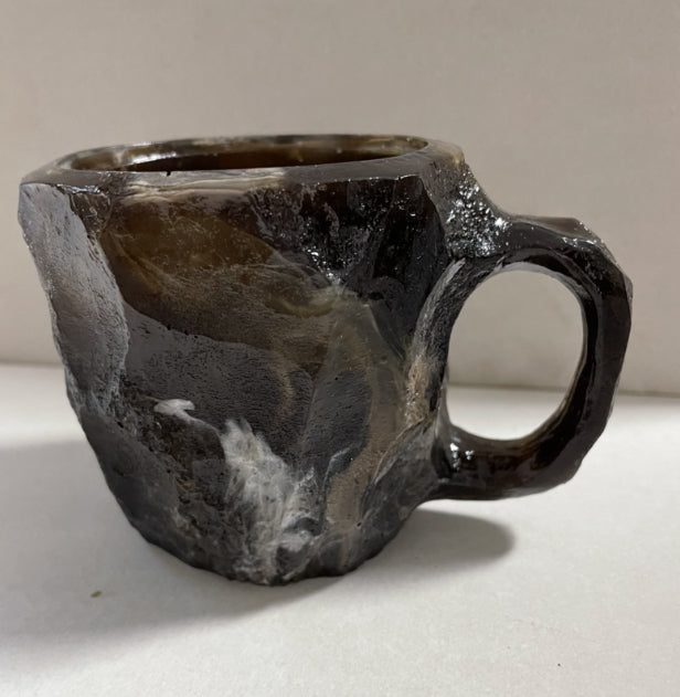 400ml Mineral Crystal-Effect Resin Coffee Mug