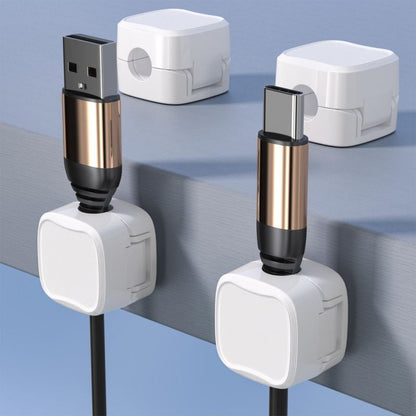 Magnetic Under-Desk Cable Management Clips