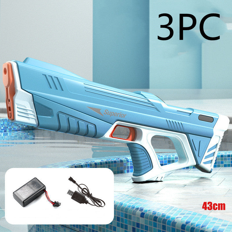 Electric Auto Water Gun | USB Rechargeable Auto-Fill 26–32ft Range